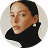 close up portrait with black turtleneck
